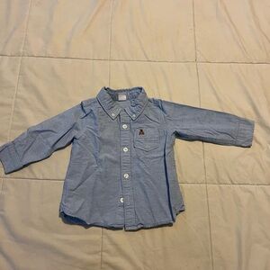 GAP Blue Button Down Shirt Classic Style